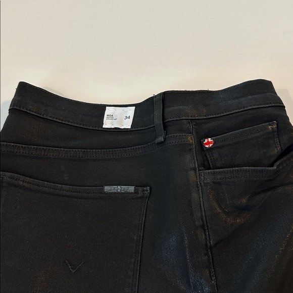 Hudson Jeans Noa High-Rise Crop Coated Denim in Stellar | Size 34 | NWT - Picture 4 of 16